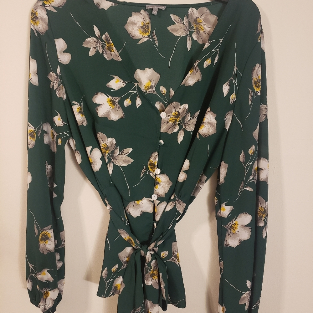 Long sleeve blouse